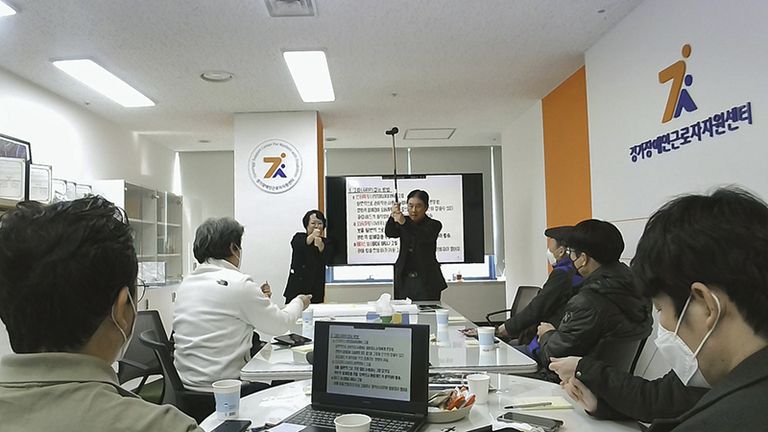 2023 농인 파크골프 동호회 결성 (23.02.12.)